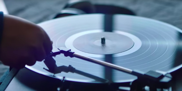 vintage record player