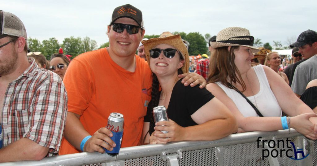 Couple at Big Sky Music Festival 2019