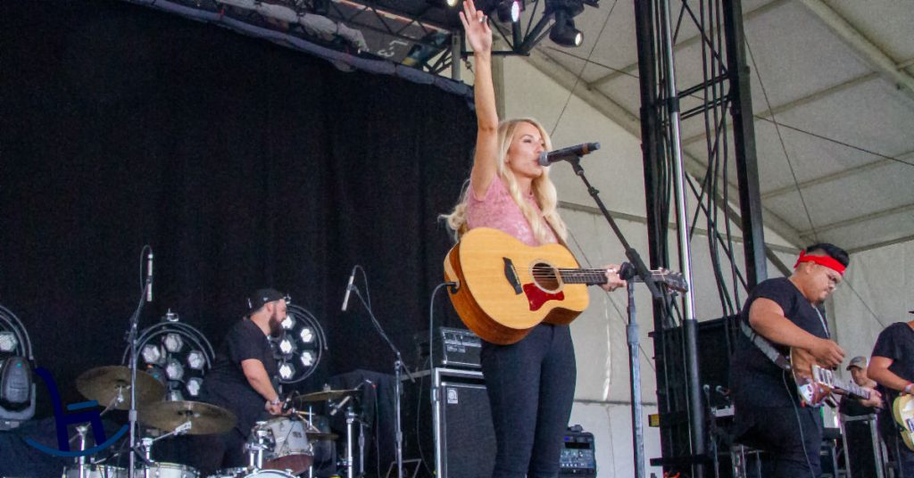 Amber-Jo Bowman is a worship leader