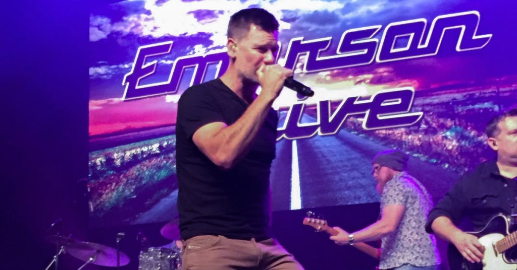 Canadian country group Emerson Drive Performing