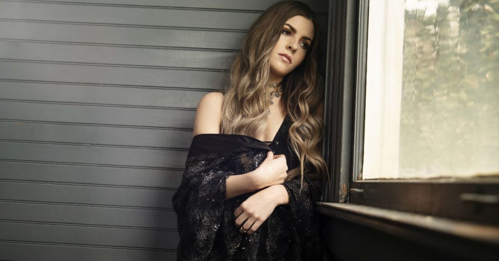 Tenile Arts at the 2020 country thunder festival in sask