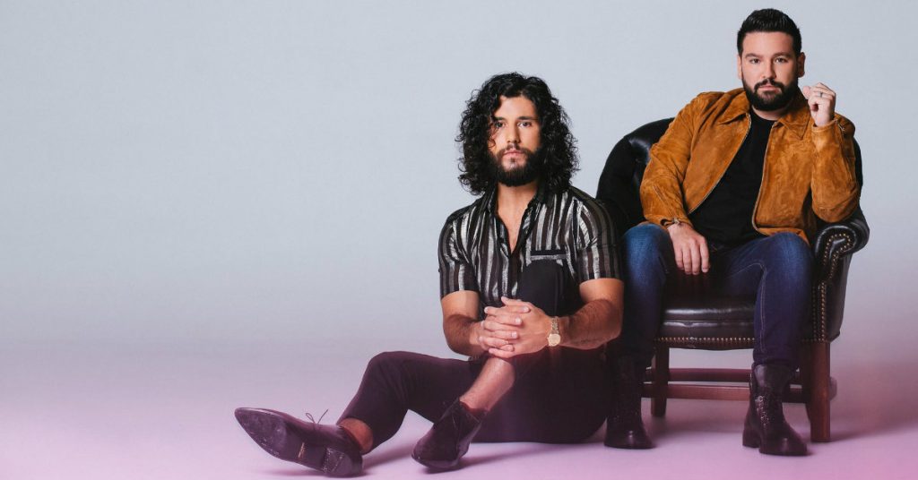Dan and Shay performing at the 2020 Boots & Hearts Music Festival