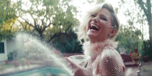 Jennifer Nettles from Sugarland in the music video for "Babe" featuring Taylor Swift