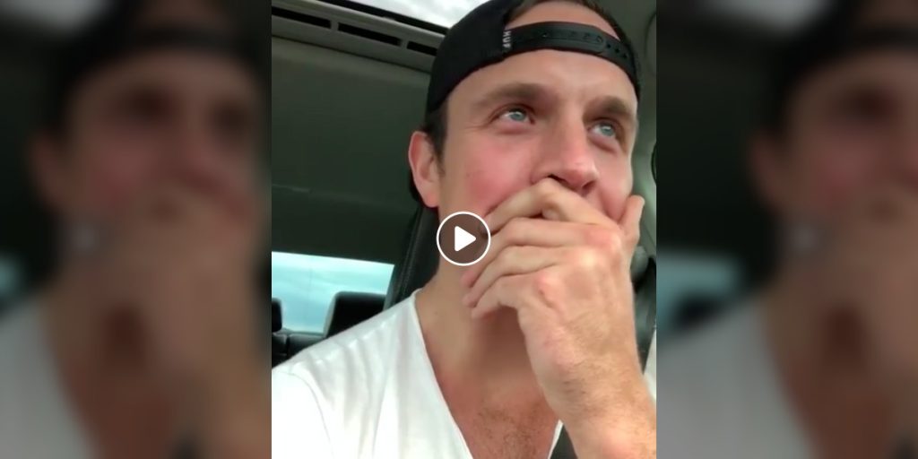 Eric Ethridge reacts to hearing his song on Sirius XM