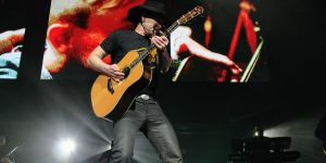 Paul Brandt Performing live in Edmonton at Rogers Place