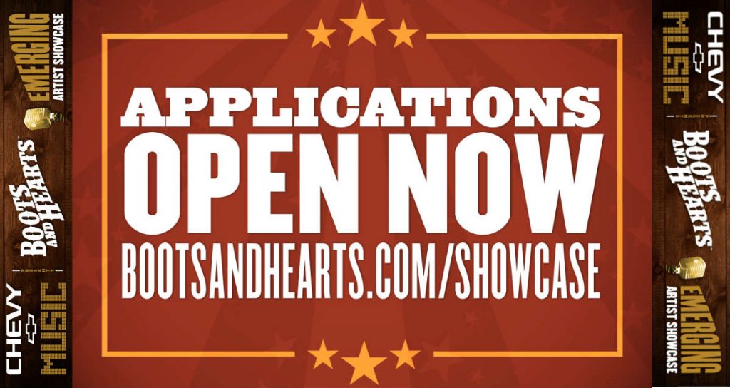 The Boots and Hearts 2019 Emerging Artist Showcase