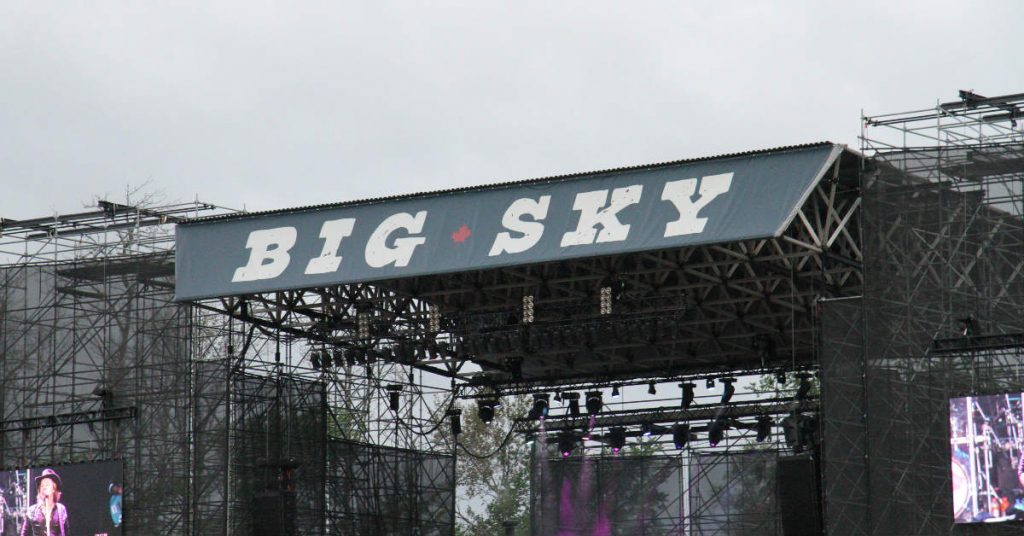 Big Sky Music Festival Stage