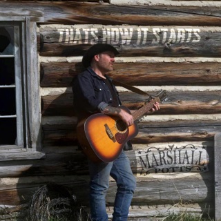 Album art for Marshall Potts album "That's How It Starts"