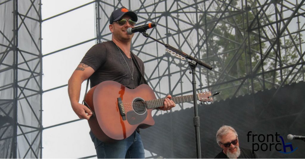 Tim Hicks performed an acoustic set at Big Sky Music Festival