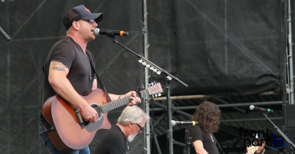 Tim Hicks performing at Big Sky Music Festival