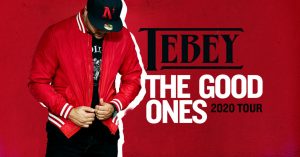 Tebey headlines his first tour