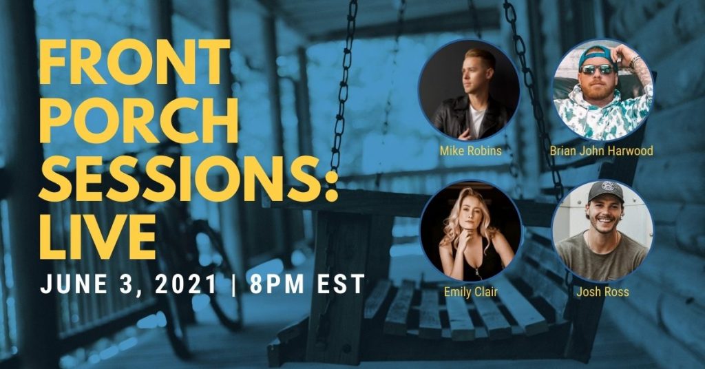 Front Porch Sessions: Live June 3, 2021