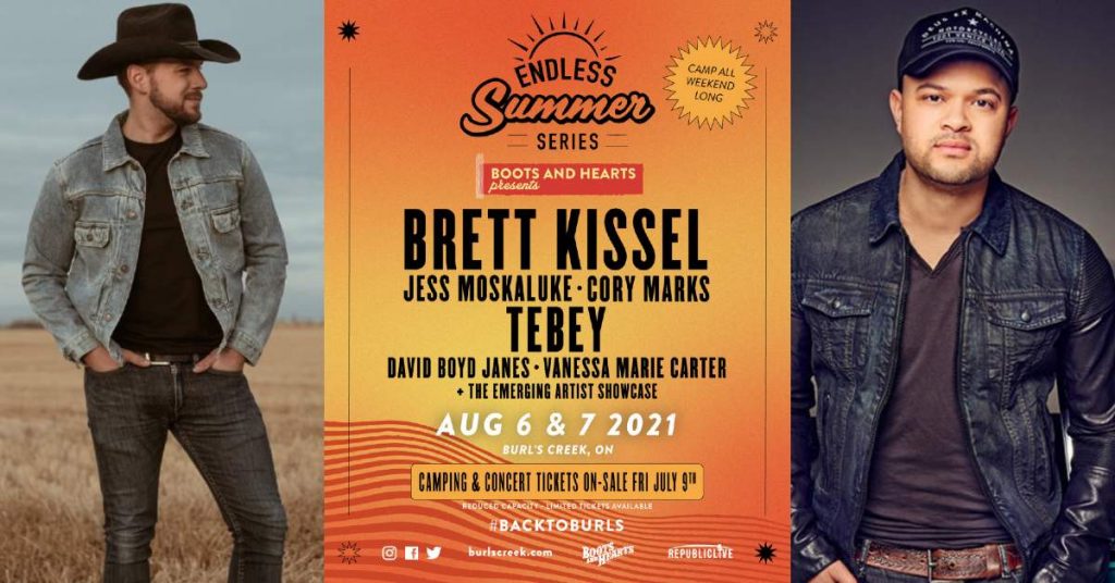 2021 Endless Summer Series Lineup ft. Brett Kissel and Tebey