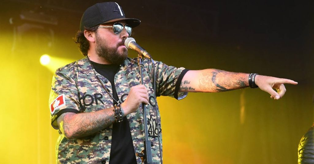 David Boyd Janes performing at the 2021 CMAO Awards