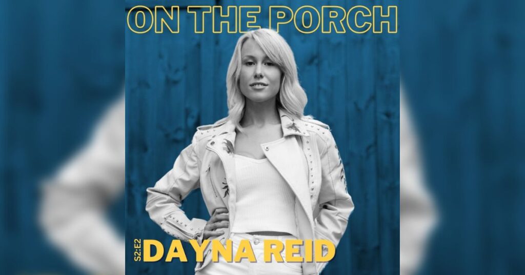 Dayna Reid on the cover of Front Porch Podcast Episode Art