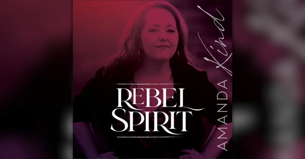 Amanda Kind cover art for "Rebel Spirit"