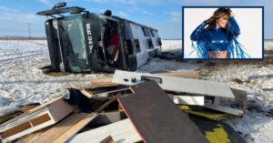 Shania Twain's Tour Bus Crashed