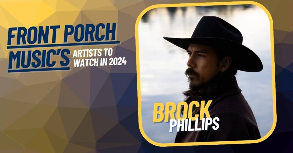 Emerging country artist Brock Phillips