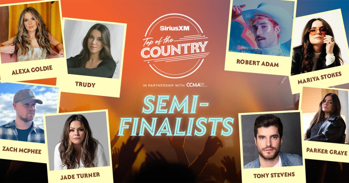 SemiFinalists For The 2024 SiriusXM Top of the Country Contest