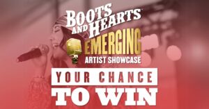 The 2025 Boots and HEarts Emerging ARtist showcase