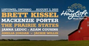 Hayloft Music Festival Lineup poster for 2025