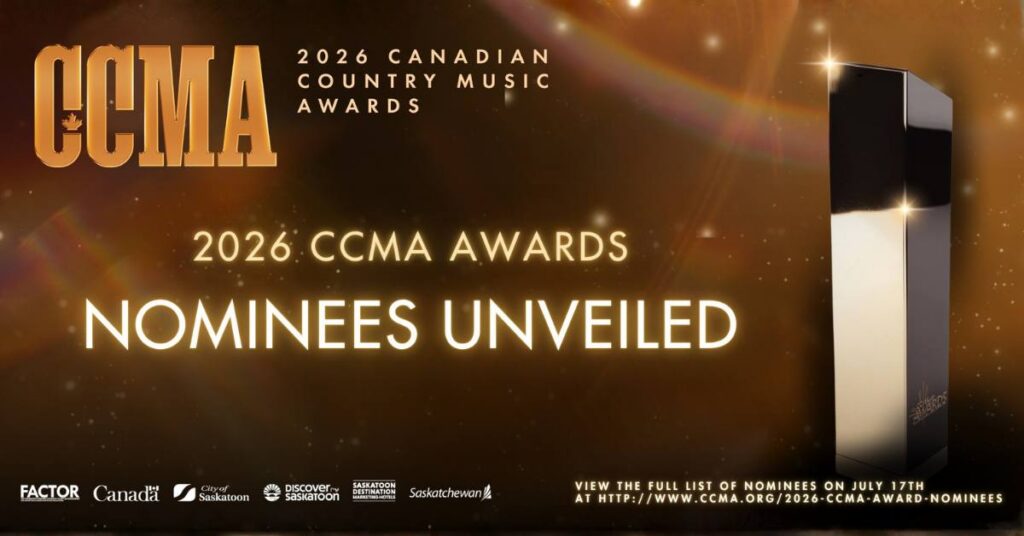 2026 CCMA Nominees