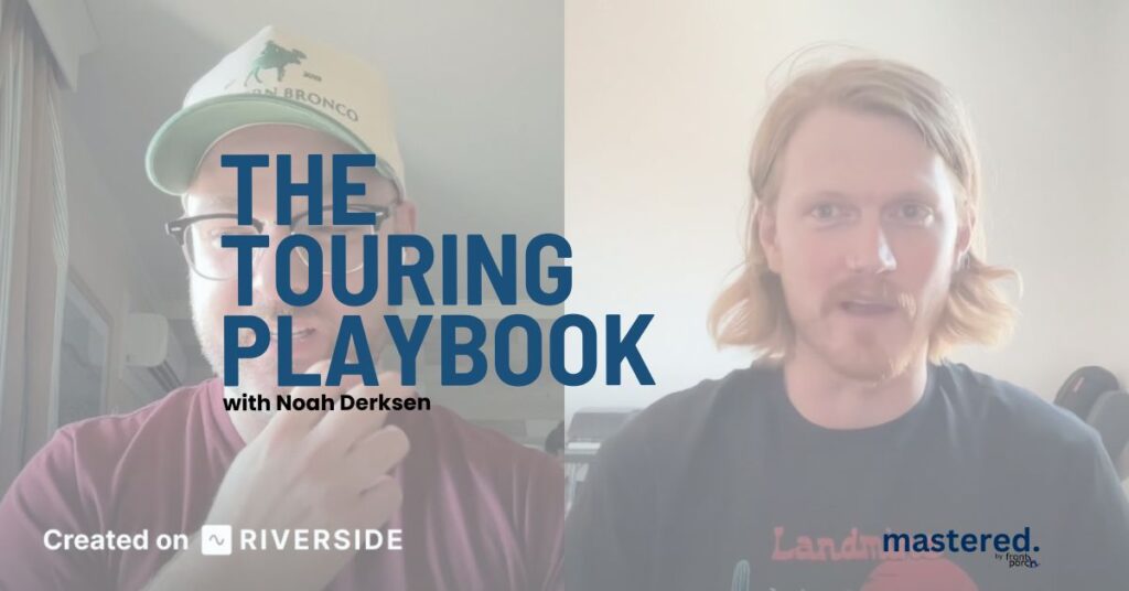 Touring as an indie artist