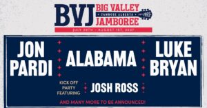 Big Valley Jamboree 2027 lineup