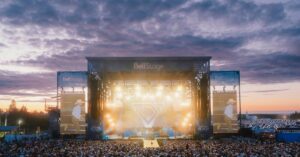 Cavendish Beach Music Festival Stage