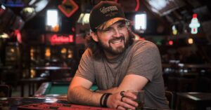 Josh Stumpf at a bar