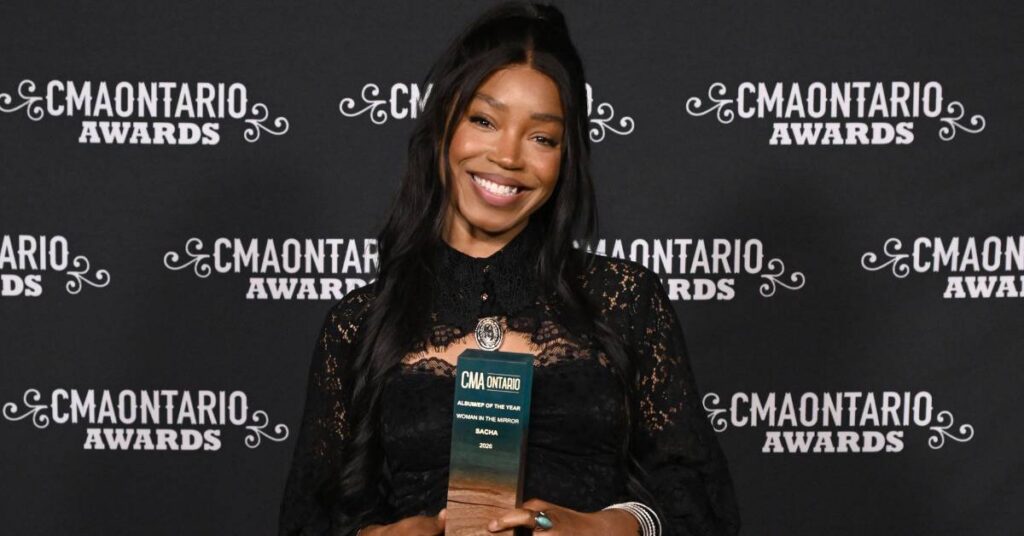 Sacha wins CMAOntario Awards